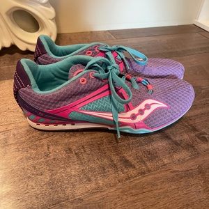 Saucony track and field shoes